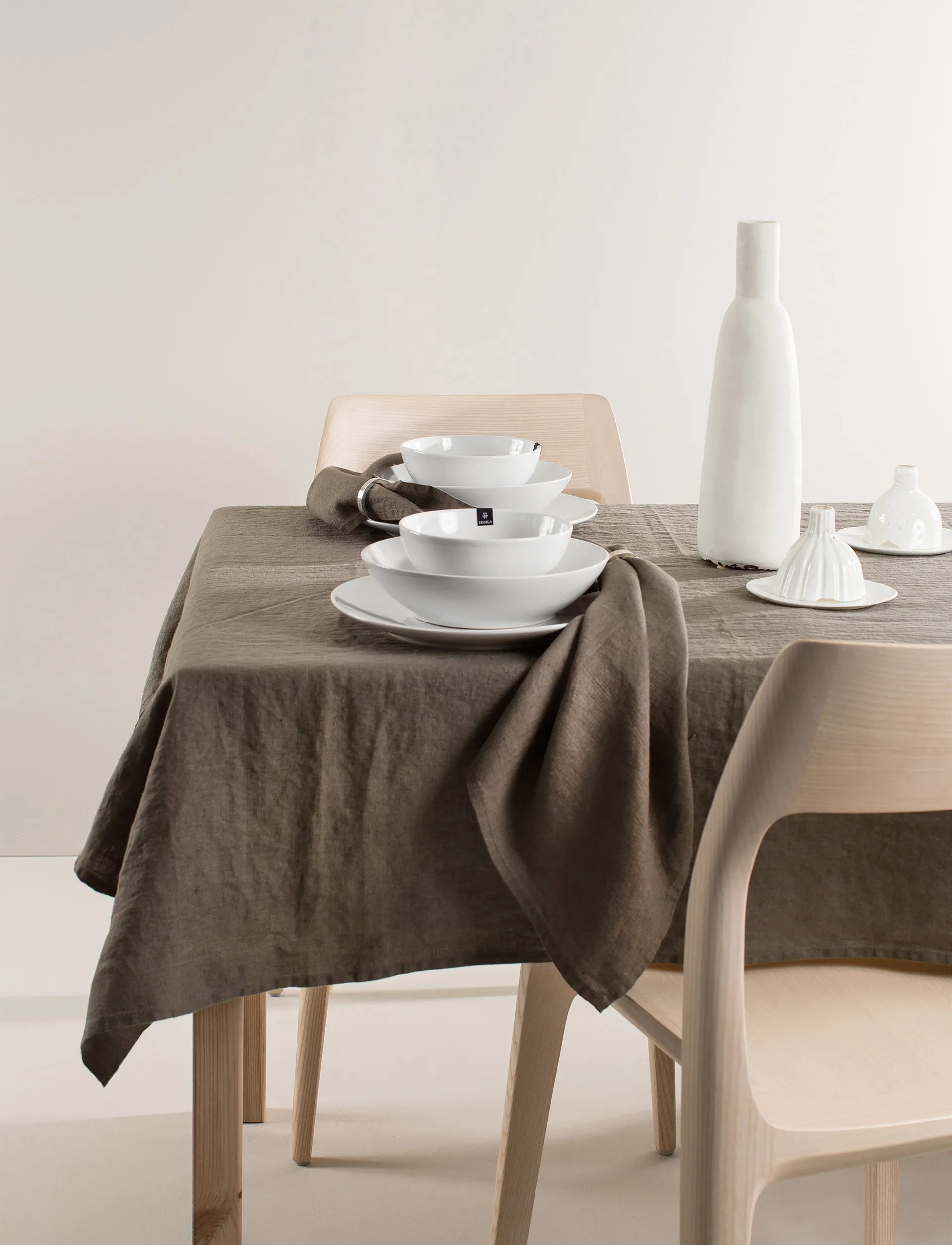 Sunshine toalha de mesa, Café, 140x330 cm Himla