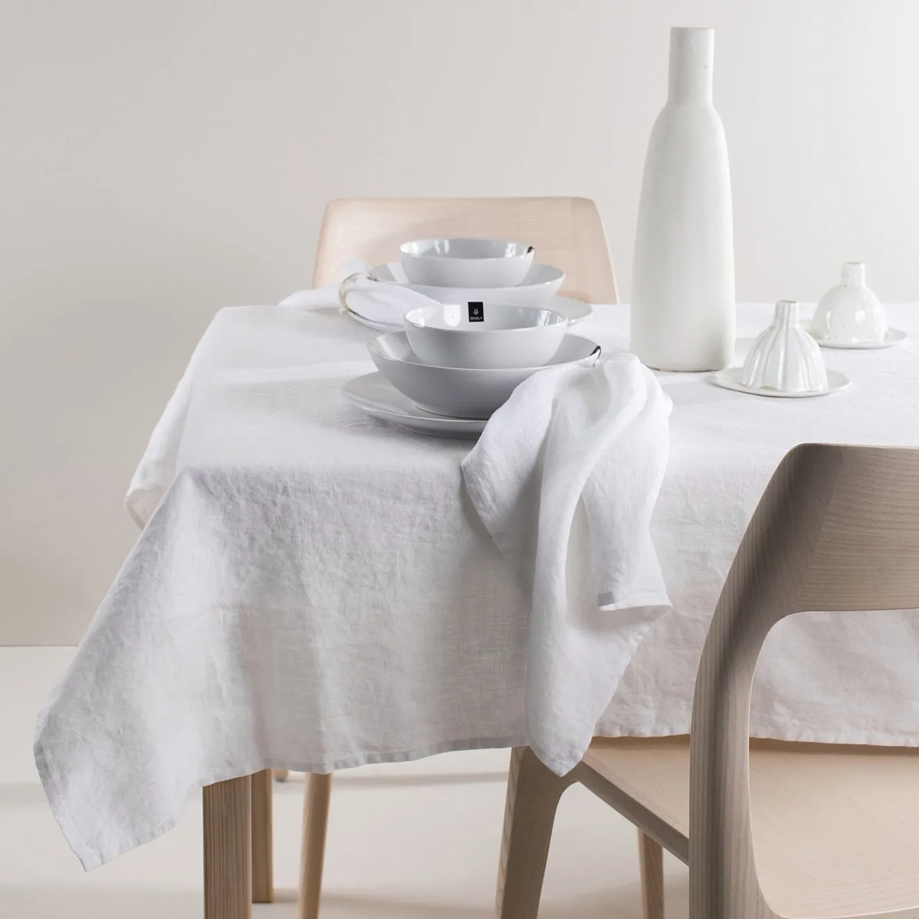 Toalha de mesa branca Sunshine, 140x250 cm Himla