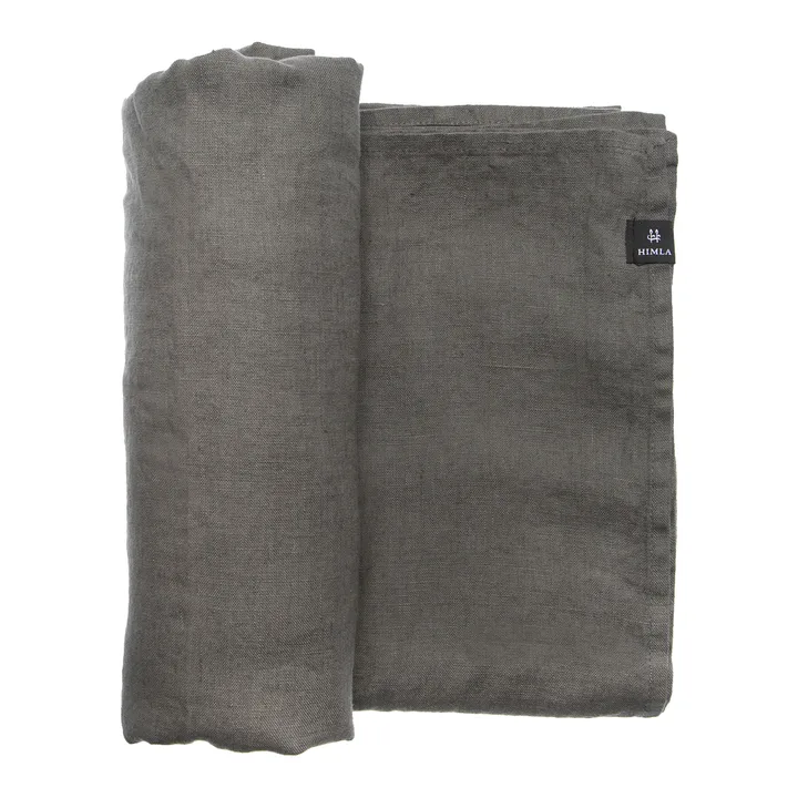 Toalha de mesa Sunshine 140x250 cm - Charcoal (cinza escuro) - Himla