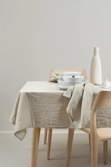 Toalha de mesa Sunshine 140x250 cm - Oatmeal (Natural) - Himla