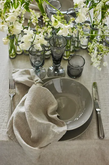 Toalha de mesa Sunshine 140x330 cm - Oatmeal (Natural) - Himla