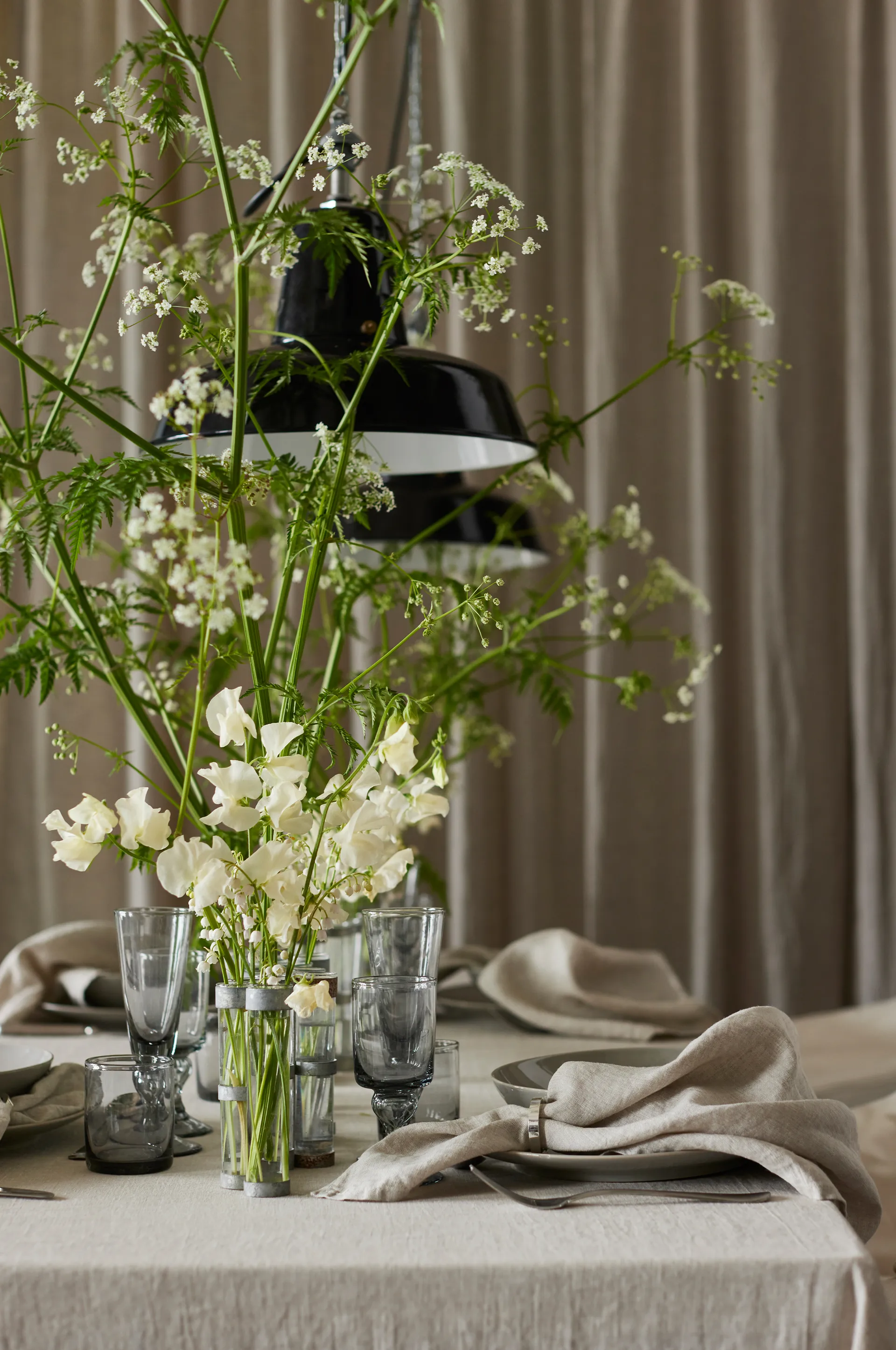 Toalha de mesa Sunshine 140x330 cm, Oatmeal (Natural) Himla
