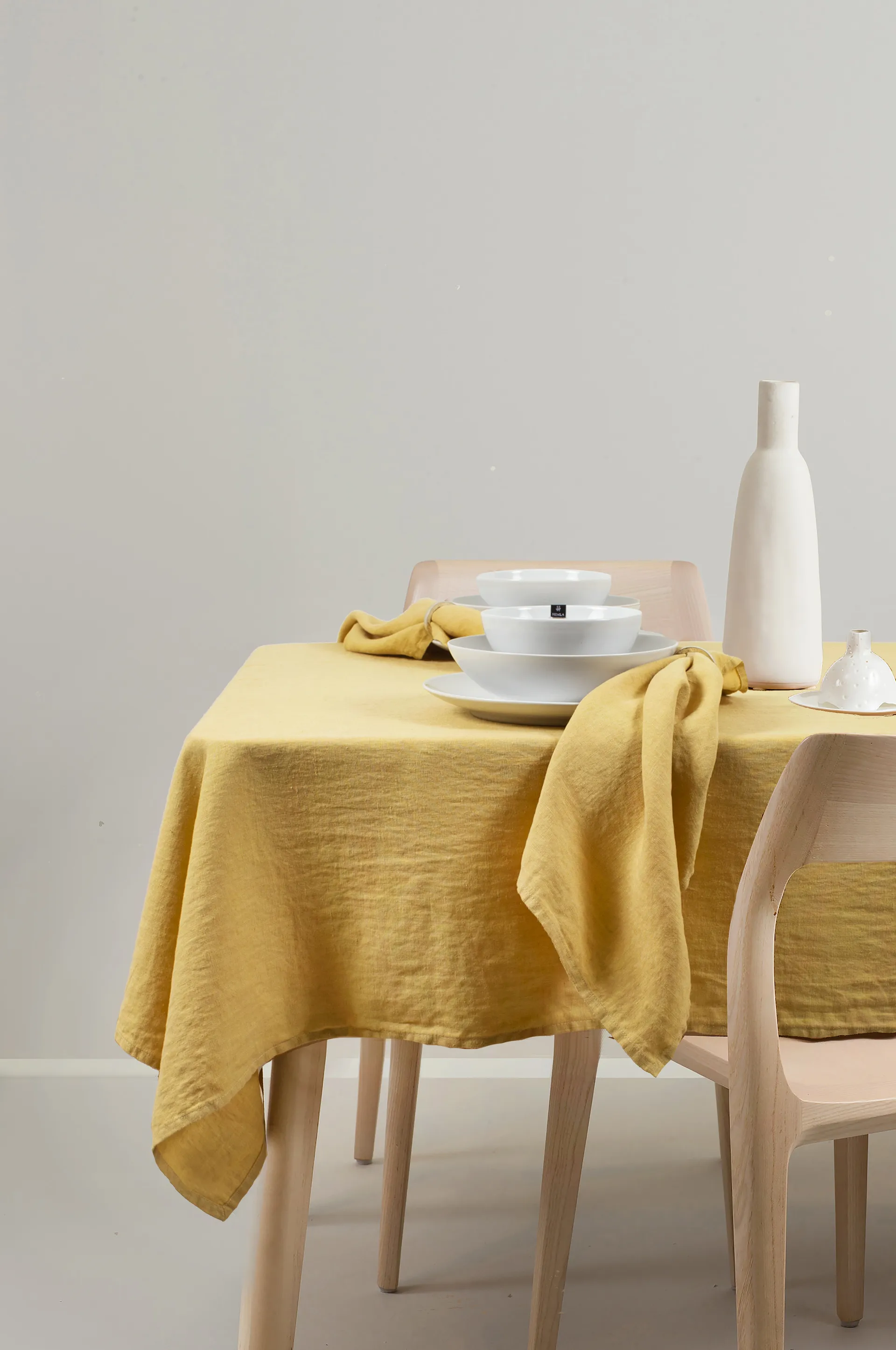 Toalha de mesa Sunshine 145x330 cm, Honey (amarelo) Himla