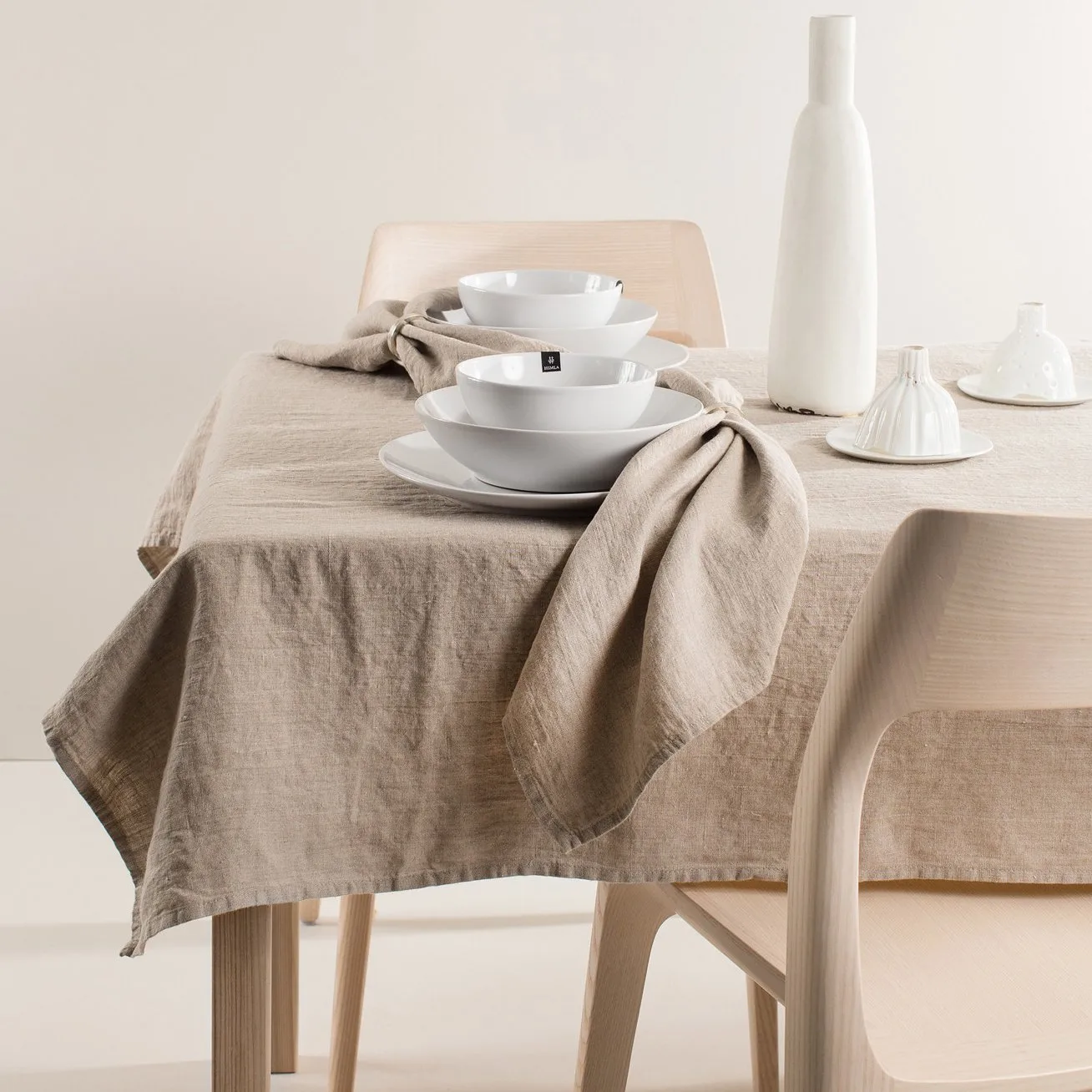 Toalha de mesa Sunshine natural, 145x330 cm Himla