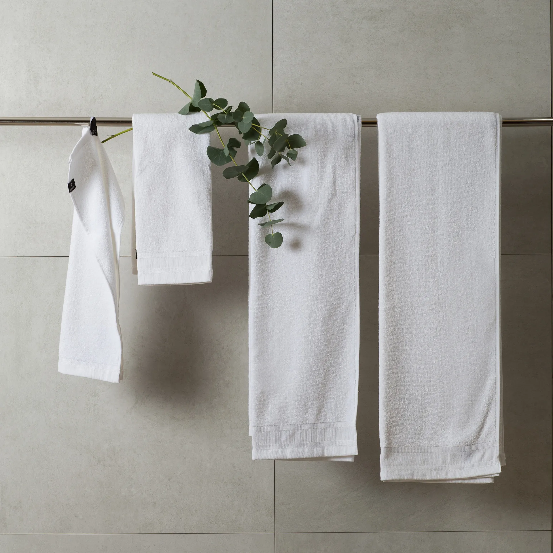 Toalha Lina branco, 50x70 cm Himla