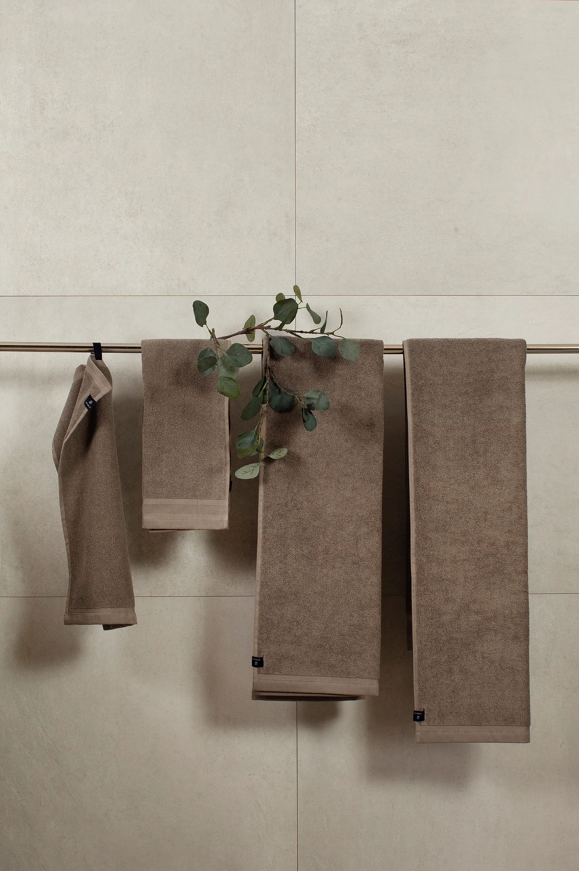 Toalha Lina driftwood, 50x70 cm Himla