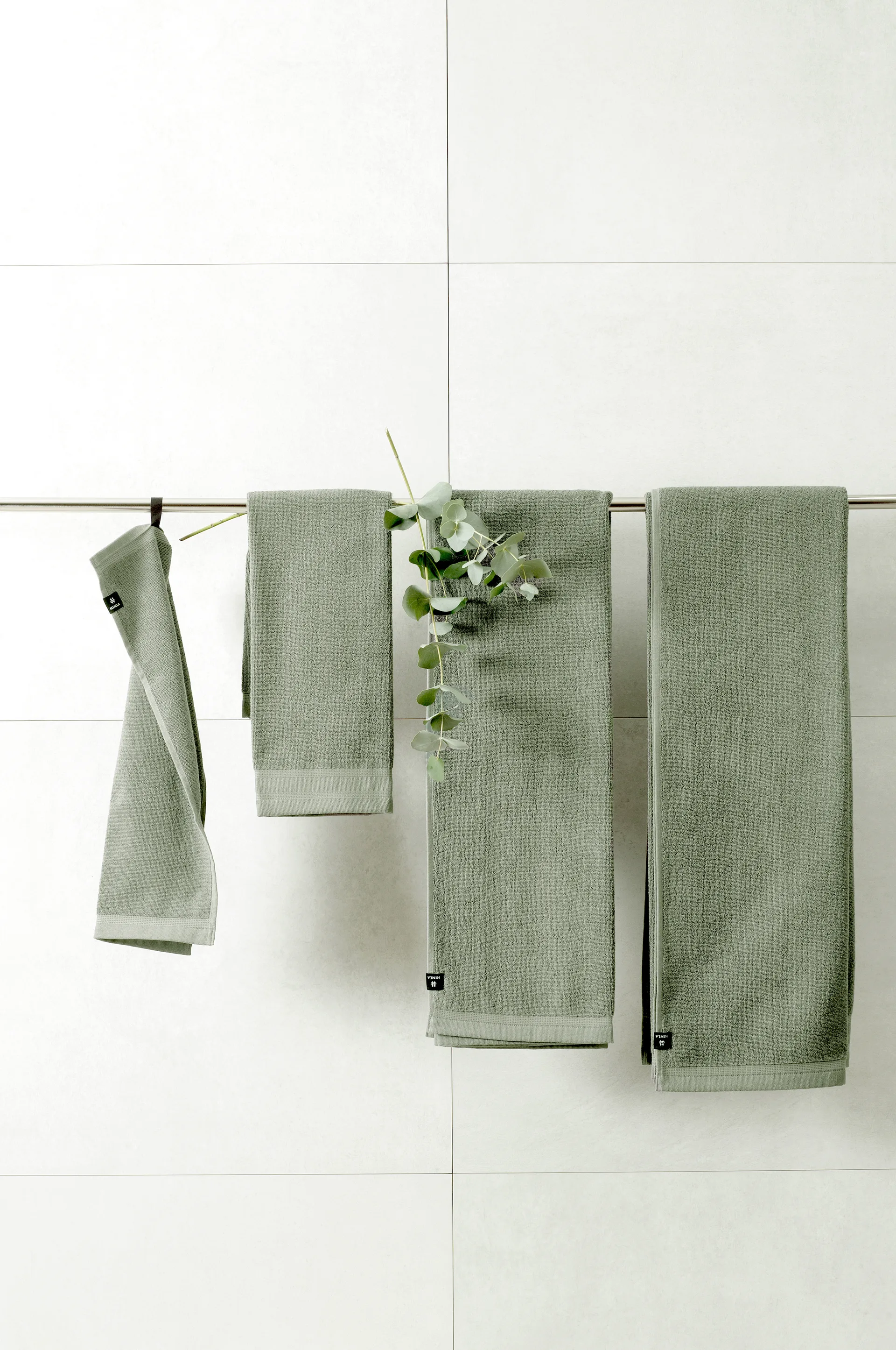 Toalha Lina sage, 50x70 cm Himla
