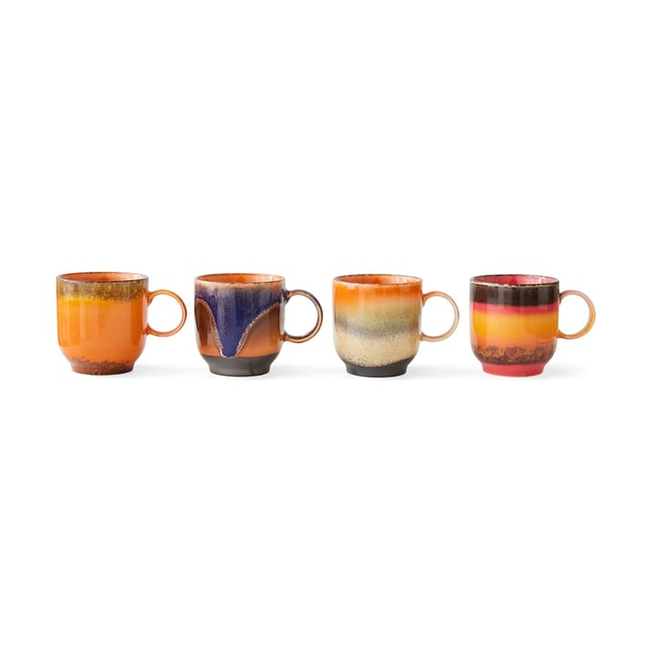 70's caneca 25 cl 4 unidades, Brazil HKliving