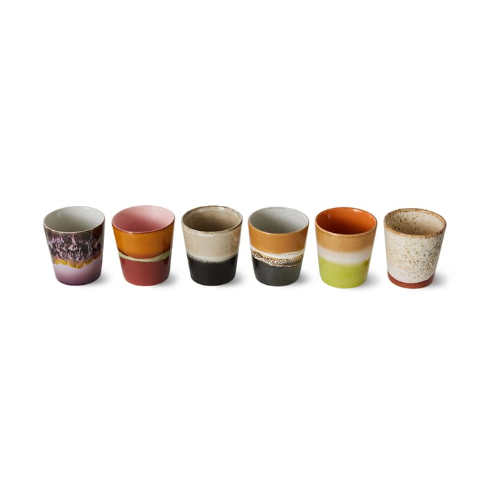 70's caneca 25 cl 6 unidades - Soil - HKliving