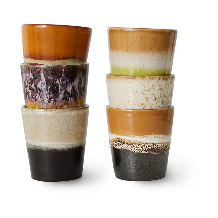70's caneca 25 cl 6 unidades, Soil HKliving
