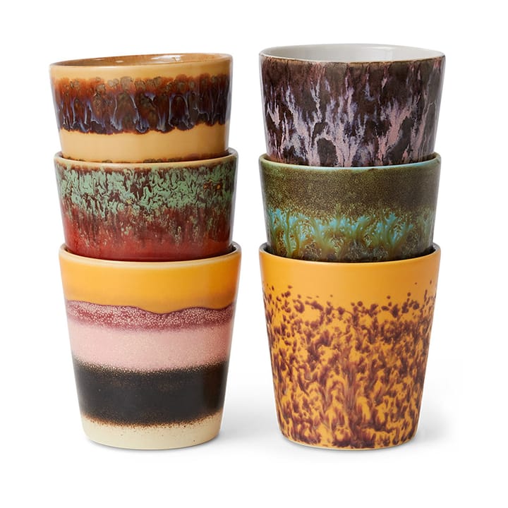 70's caneca 25 cl 6 unidades - Vale - HKliving