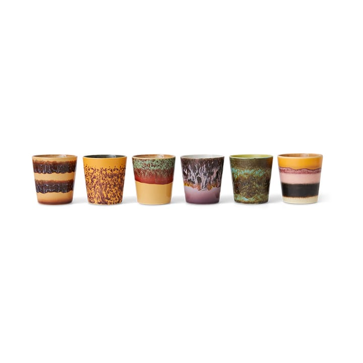 70's caneca 25 cl 6 unidades, Vale HKliving