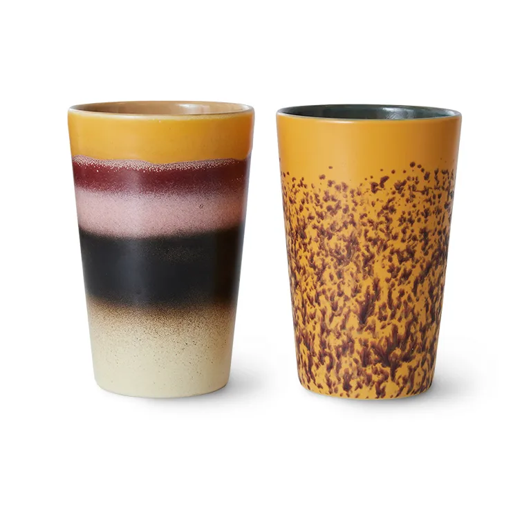 70's caneca de chá 46 cl 2 peças, Praia HKliving