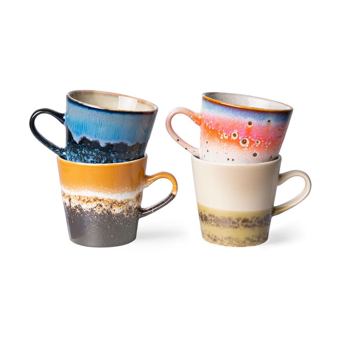 70's caneca para americano 26cl 4 unidades - Pegasus - HKliving