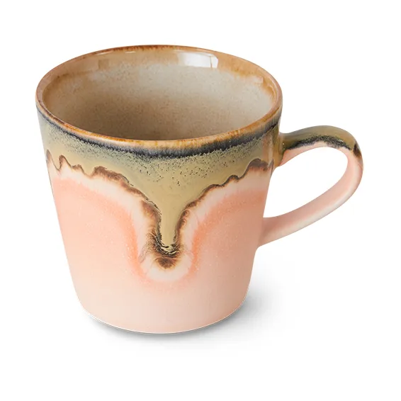 70's caneca para americano 27 cl, Flor HKliving