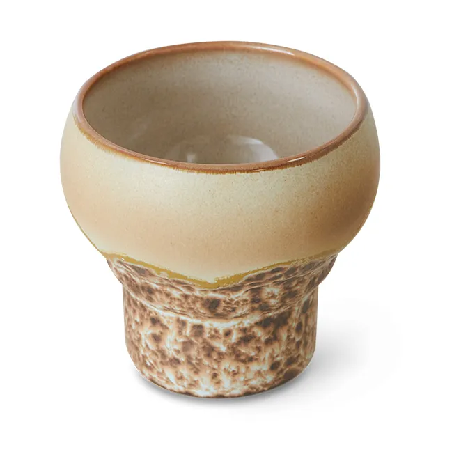 70's caneca para café longo 24 cl 2 unidades, Coral HKliving