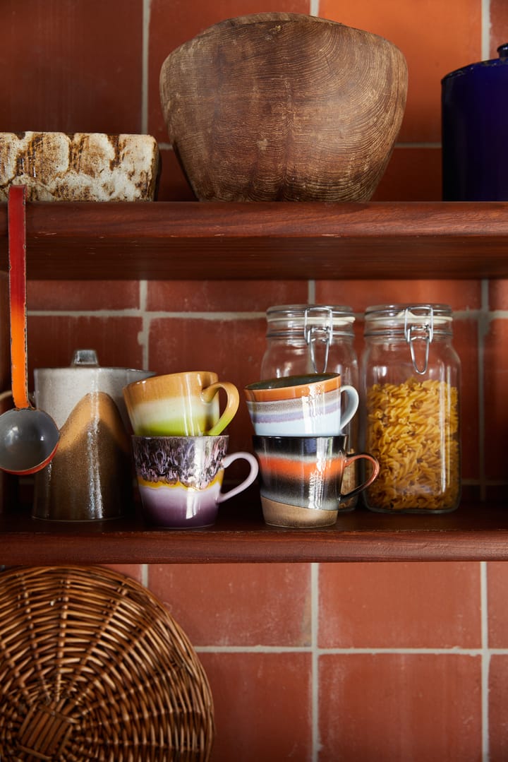 70's caneca para cappuccino 4 unidades, Solid HKliving
