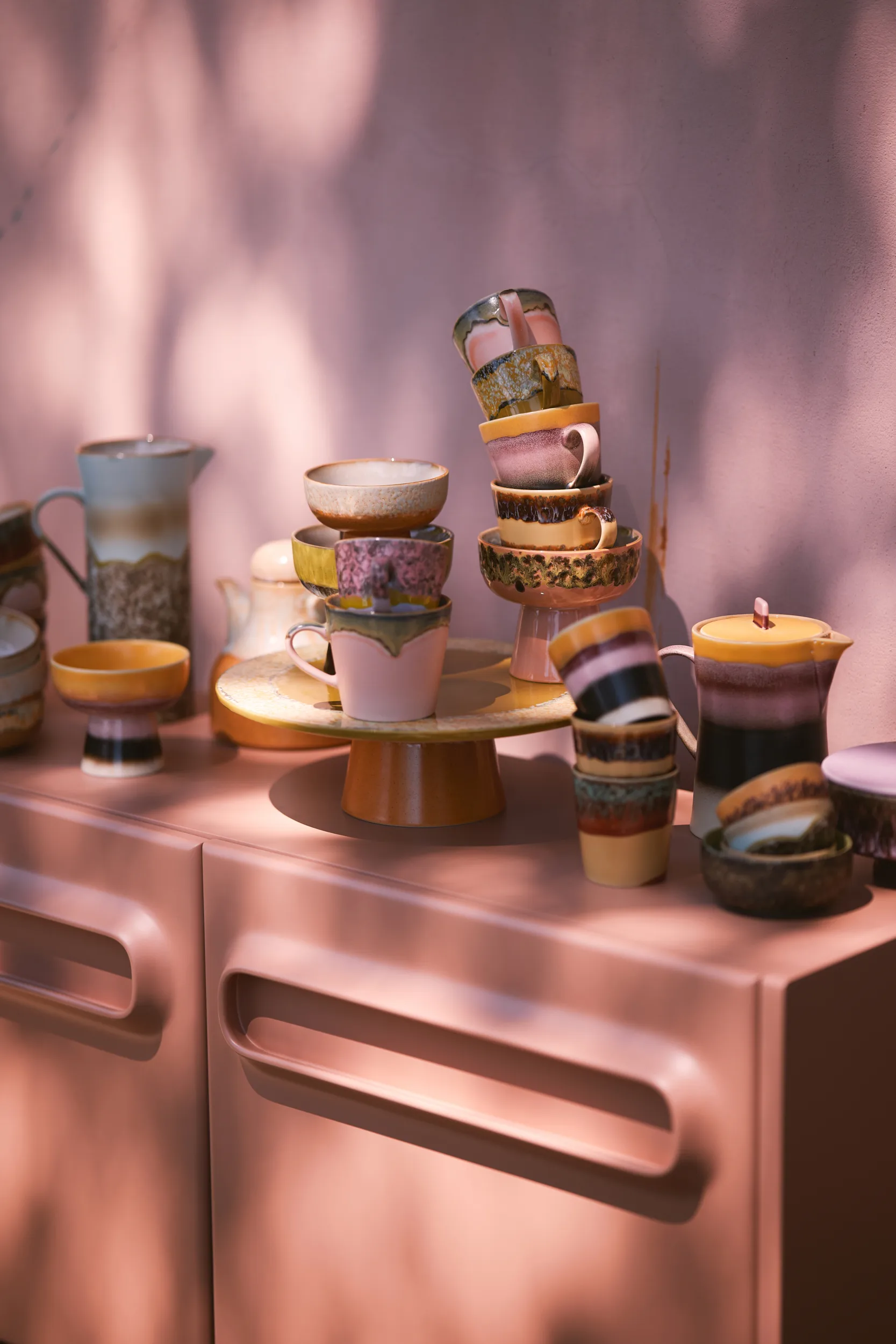 70's caneca para cappuccino 4 unidades, Vista HKliving