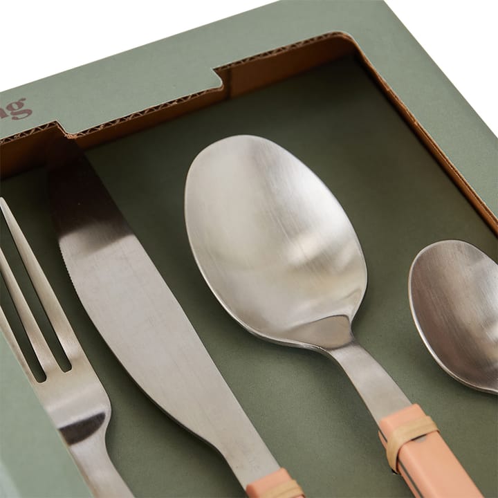 70's conjunto de talheres 16 peças, Pêssego HKliving