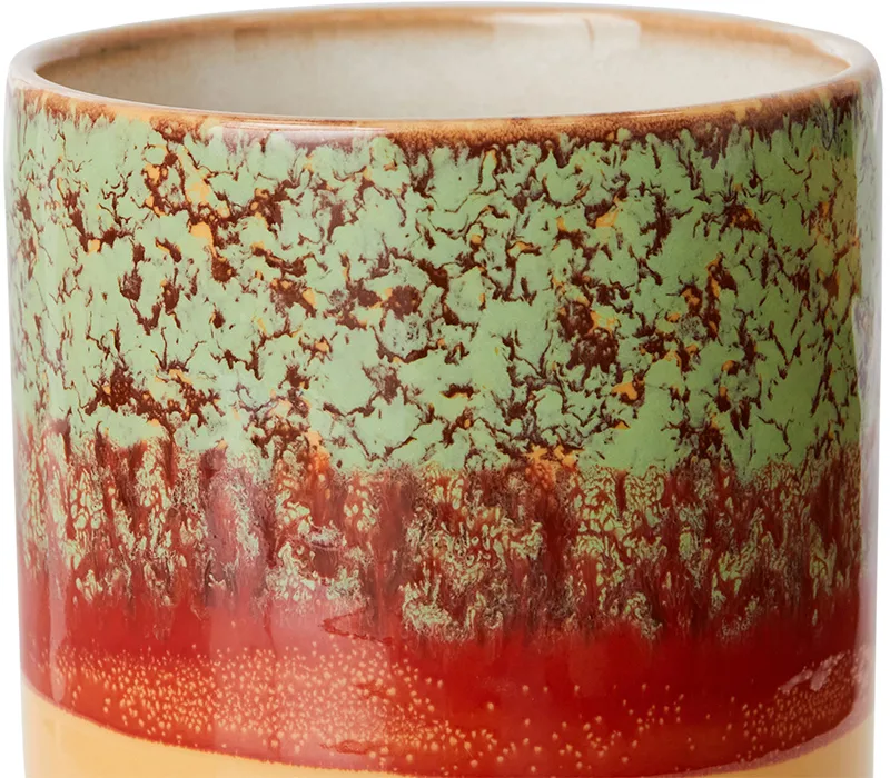 70's jarra de cerâmica para armazenamento Ø11x22,5 cm, Enseada HKliving