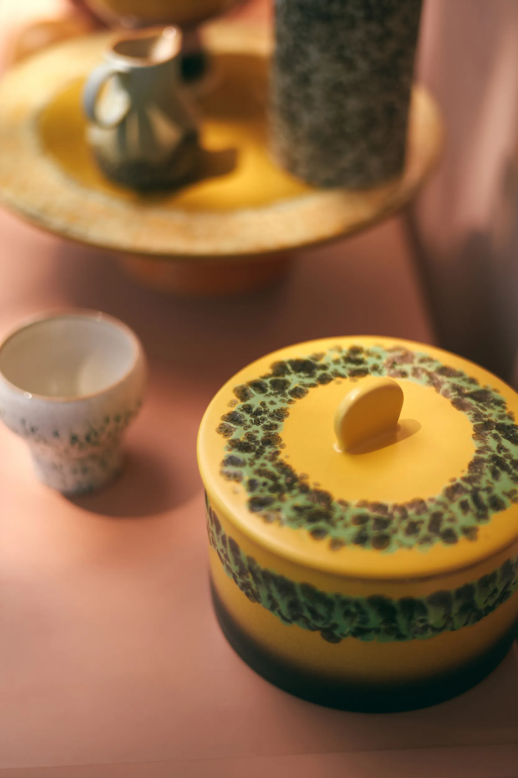 70's jarra para biscoitos Ø17 cm, Algas HKliving