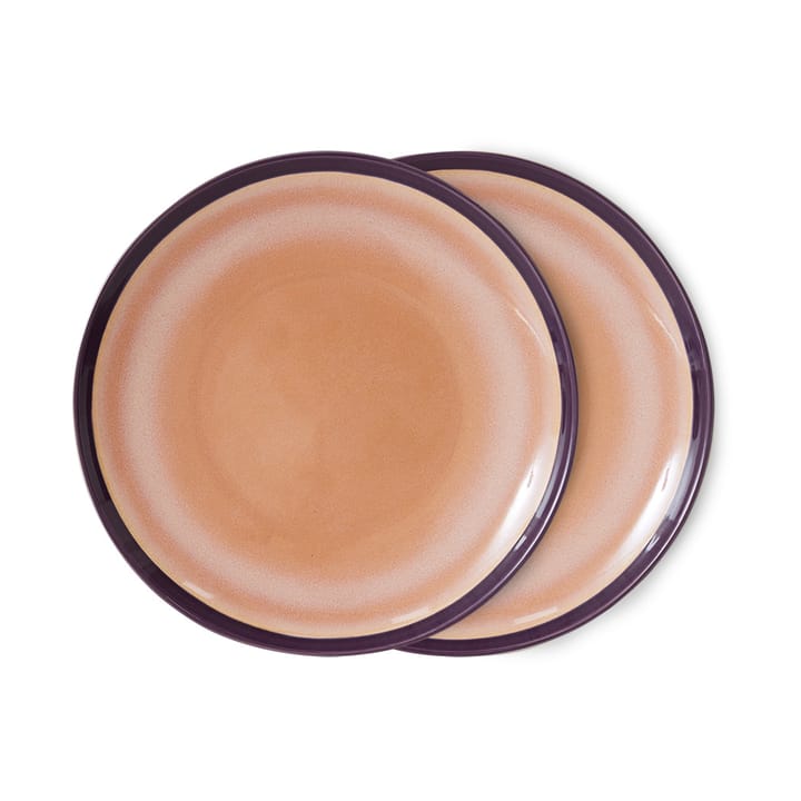 70's prato Ø 27,5 cm 2 unidades - Bedrock - HKliving