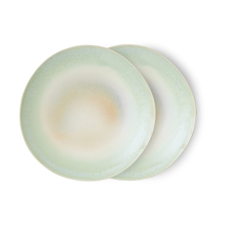 70's prato Ø 27,5 cm 2 unidades - Palmeiras - HKliving