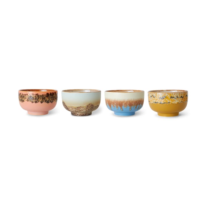 70's tigela Ø13.5 cm 4 unidades, Brisa marítima HKliving