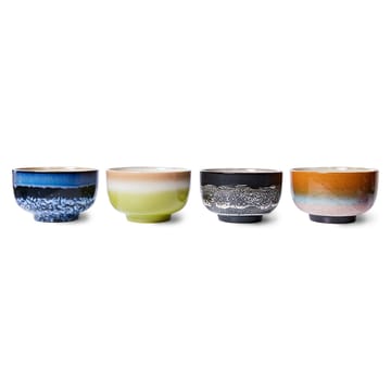 70's tigela Ø13.5 cm 4 unidades - Groovy - HKliving
