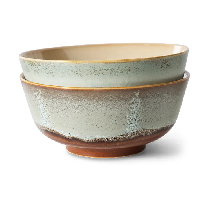 70's tigela de ramen Ø19 cm 2 peças, Verge HKliving