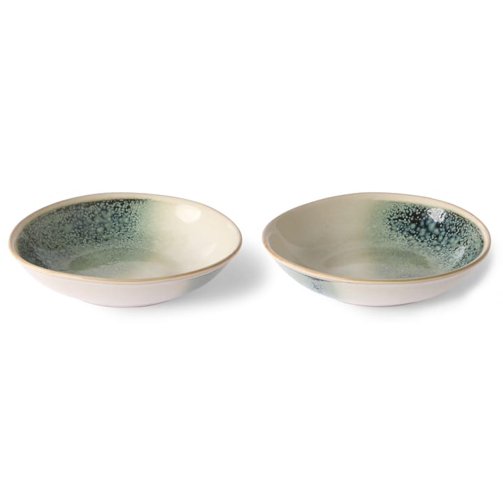 70's tigela para caril  21,7x21 cm 2 unidades - mist - HKliving