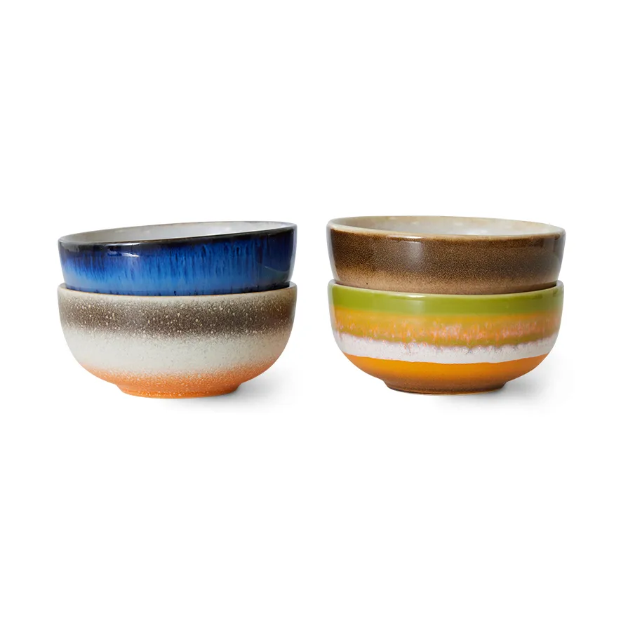 70's tigela pequena 4 unidades, Sierra HKliving