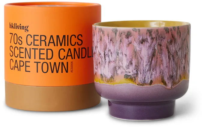 70's vela perfumada 50 h, Cidade do Cabo HKliving