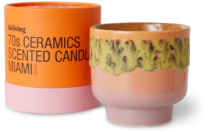 70's vela perfumada 50 h, Miami HKliving