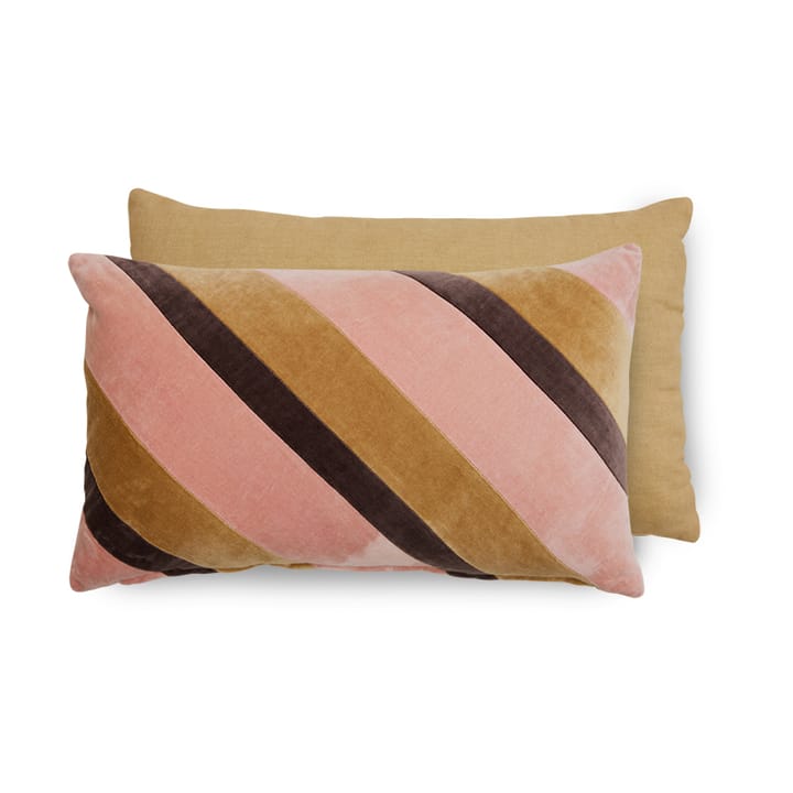 Almofada de veludo Striped 30x50 cm - Sunkissed - HKliving