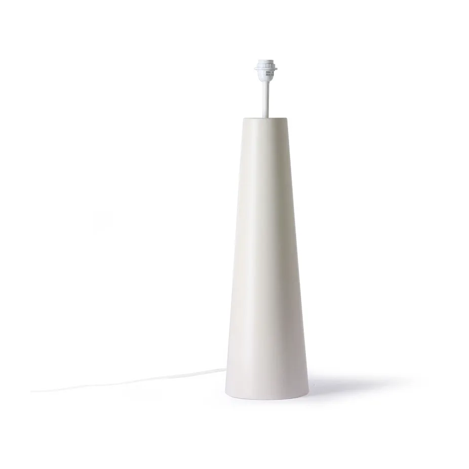 Base de candeeiro Cone XL, Cream HKliving