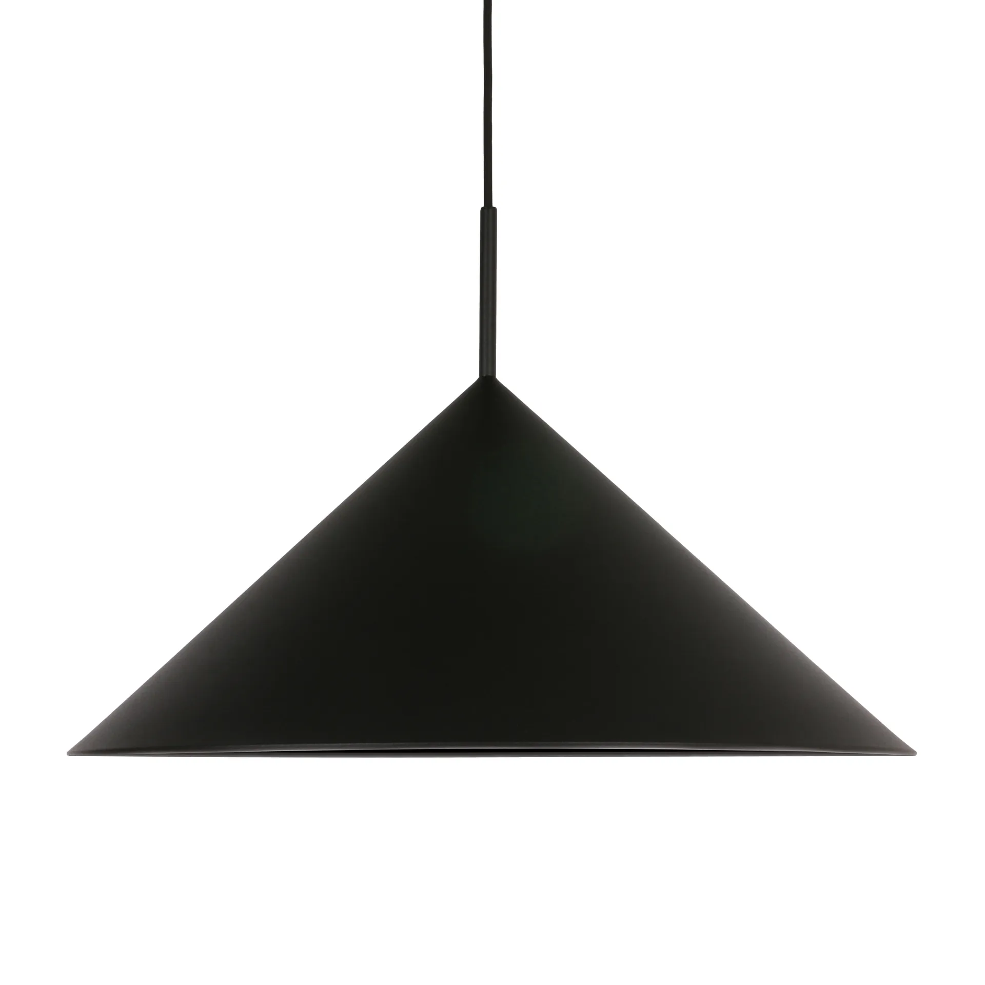 Candeeiro de teto Triangle, preto HKliving