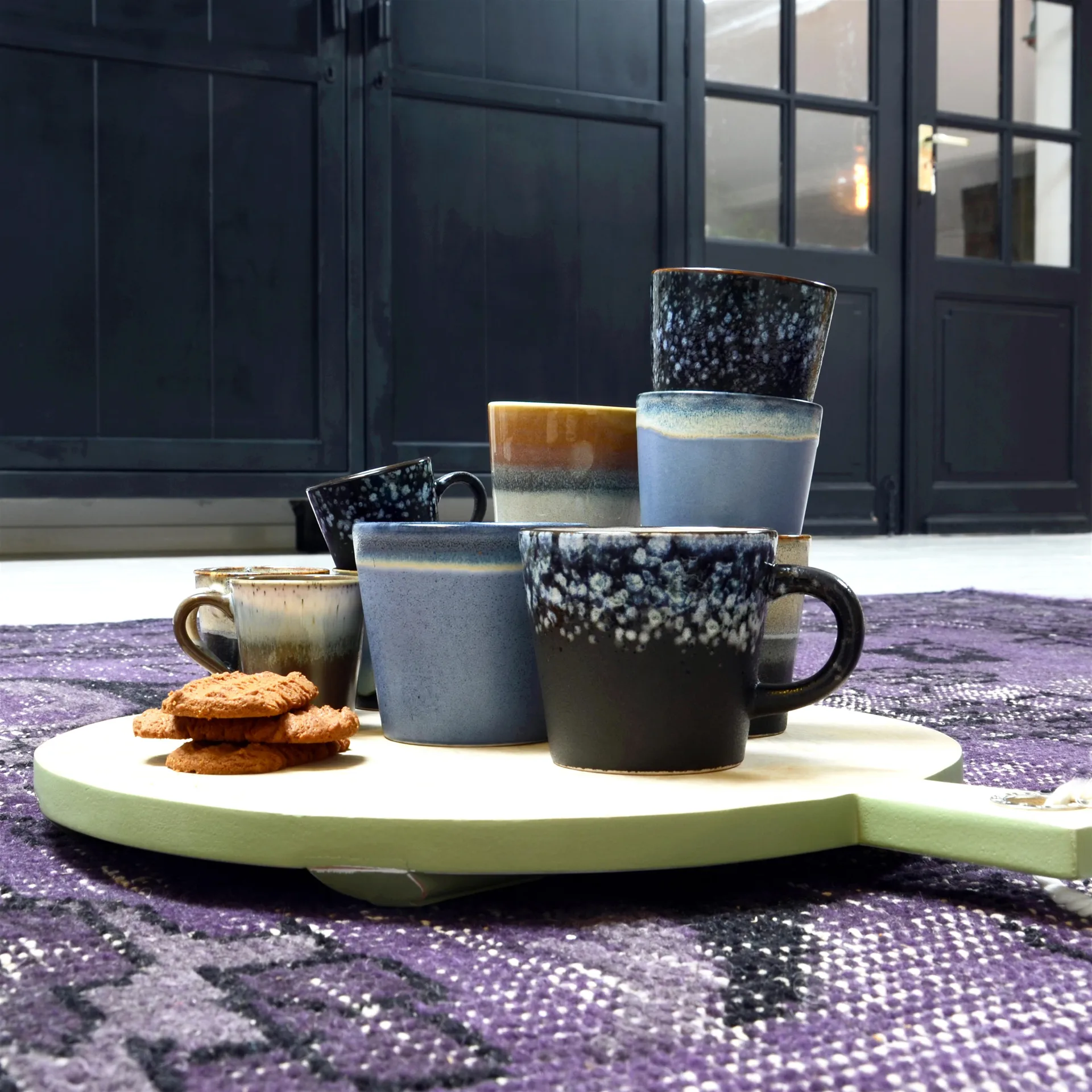 Caneca 70's cappuccino, rock HKliving