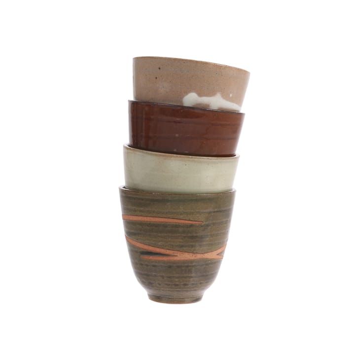 Canecas Kyoto yunomi, 4 un. - conjunto de 4 - HKliving