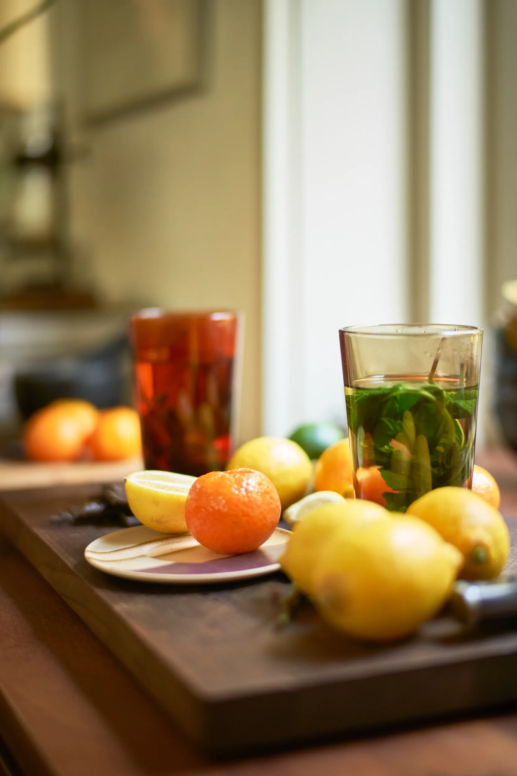 Chávena 70's glassware 20cl 4 unid., Mud brown HKliving