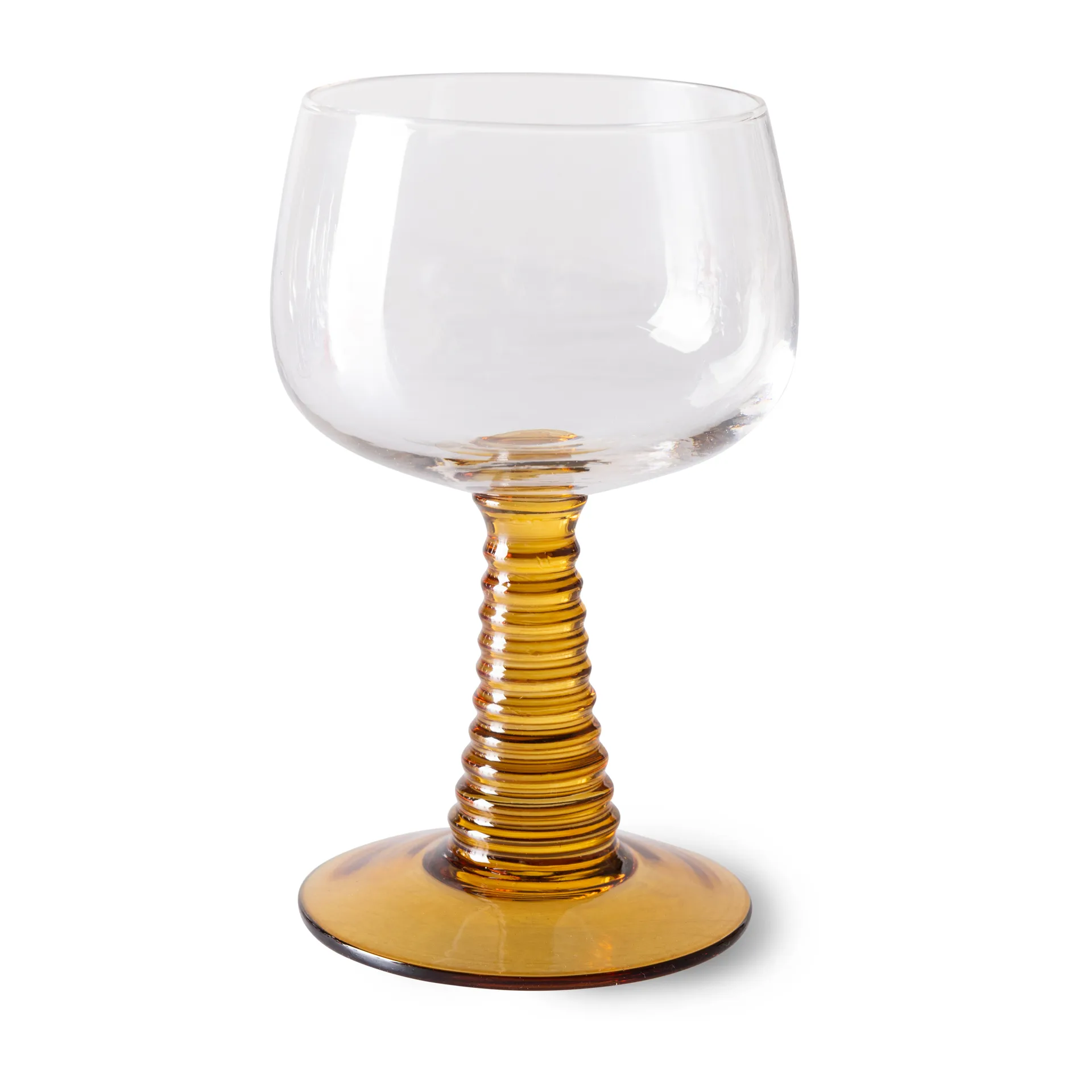 Copo de vinho alto Swirl, Ocre HKliving
