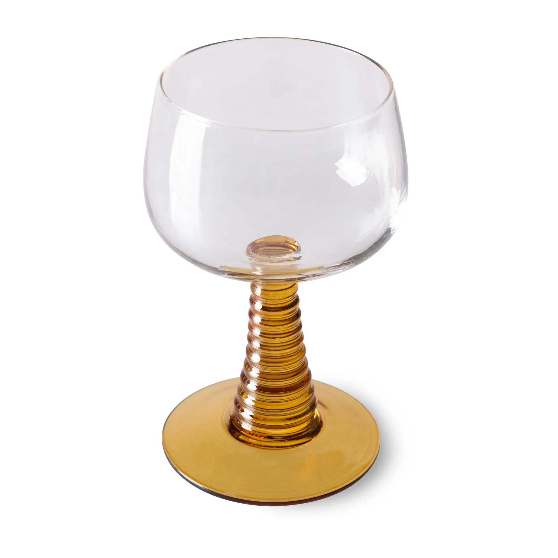 Copo de vinho alto Swirl, Ocre HKliving