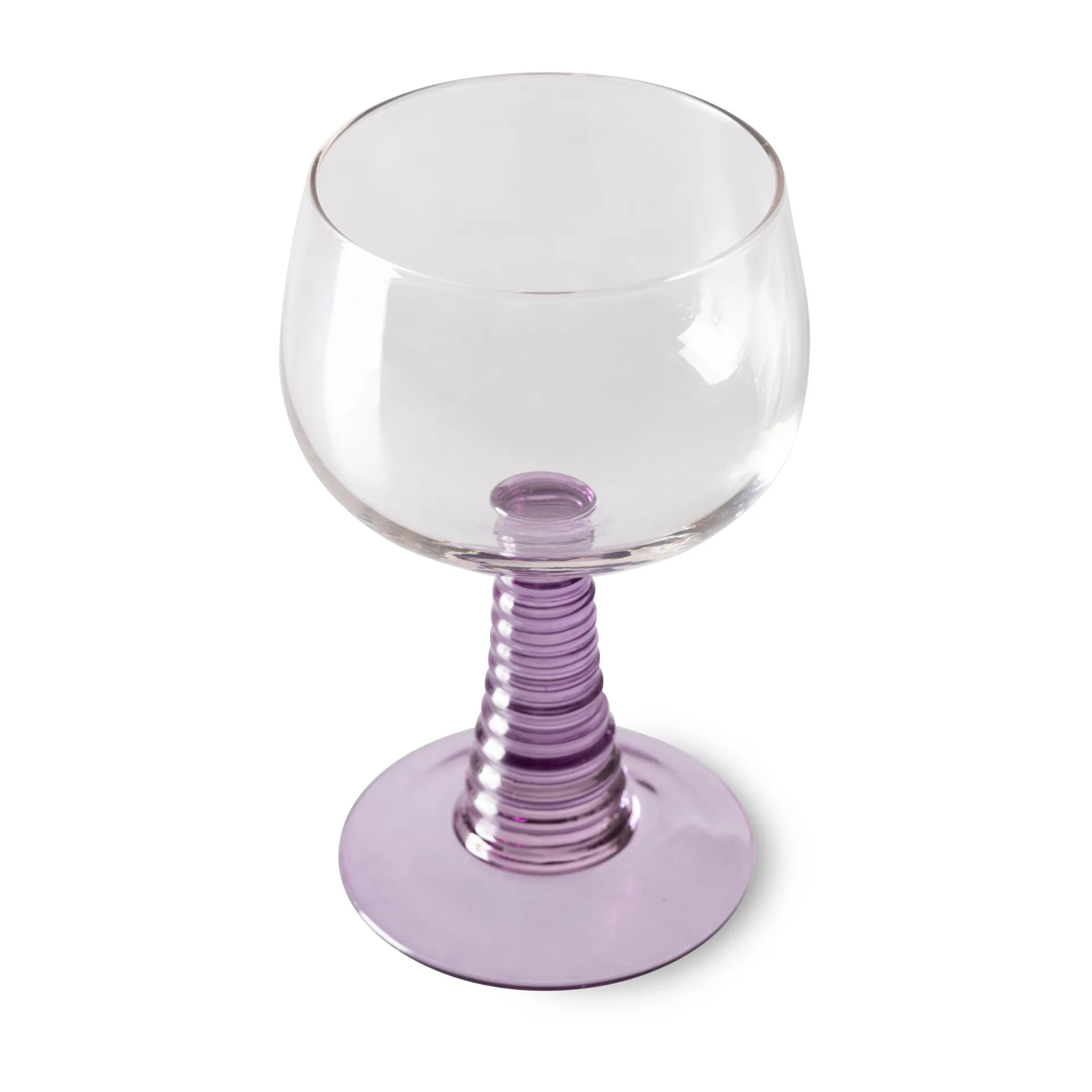 Copo de vinho alto Swirl, Roxo HKliving