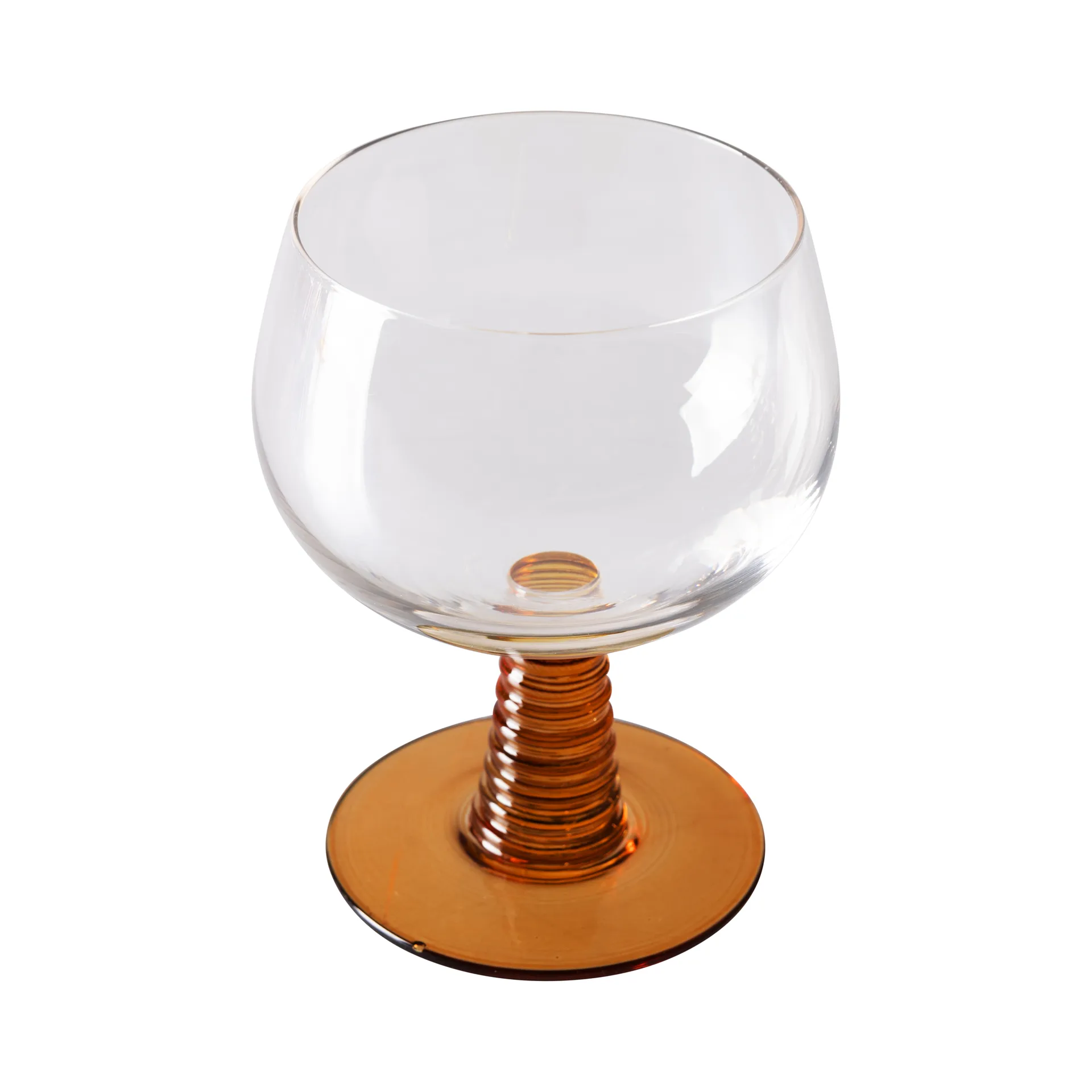 Copo de vinho baixo Swirl, Ocre HKliving