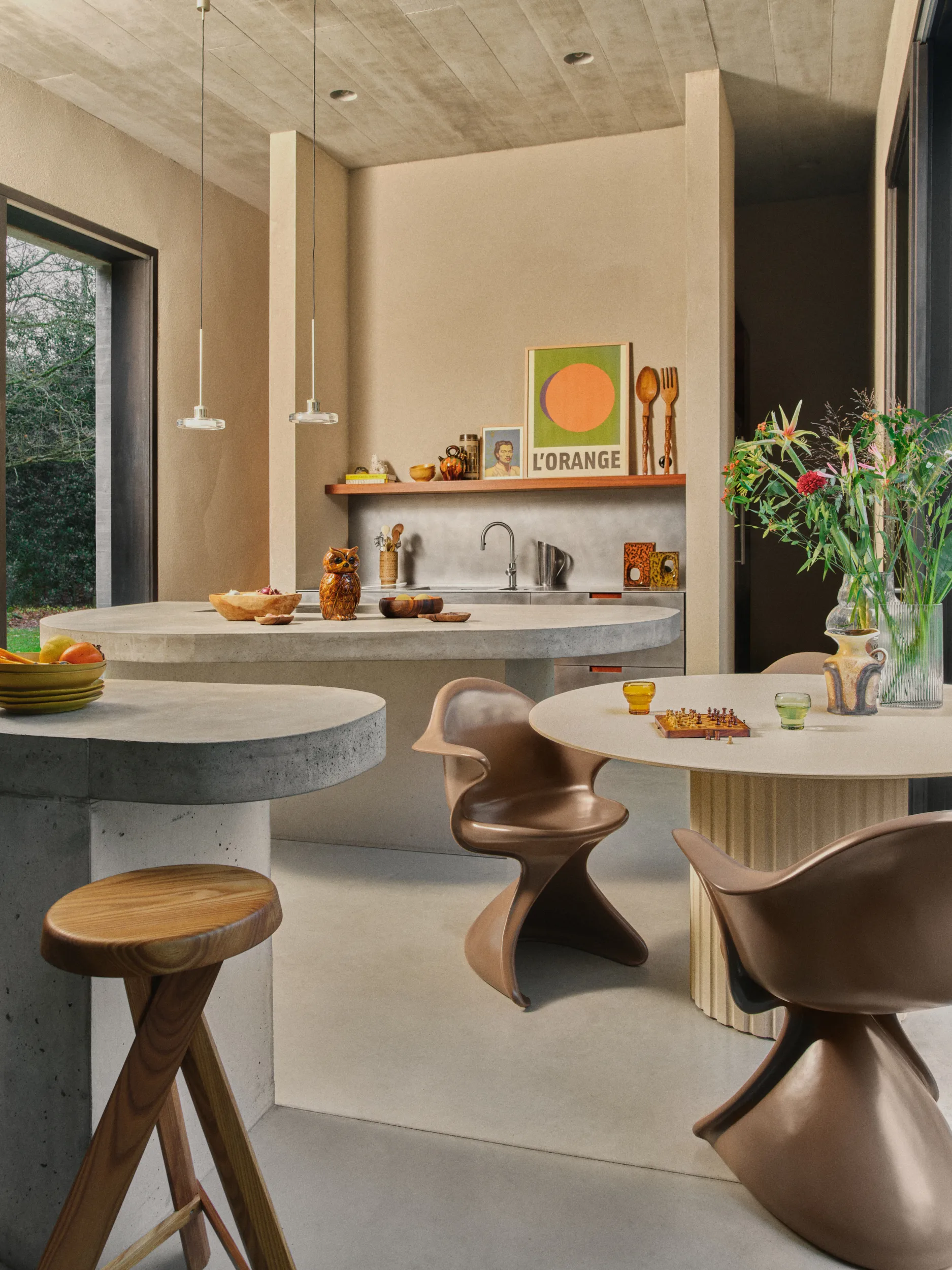 Framed Artwork l'orange, Orange HKliving