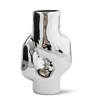 Gleam vaso alto - Chrome - HKliving