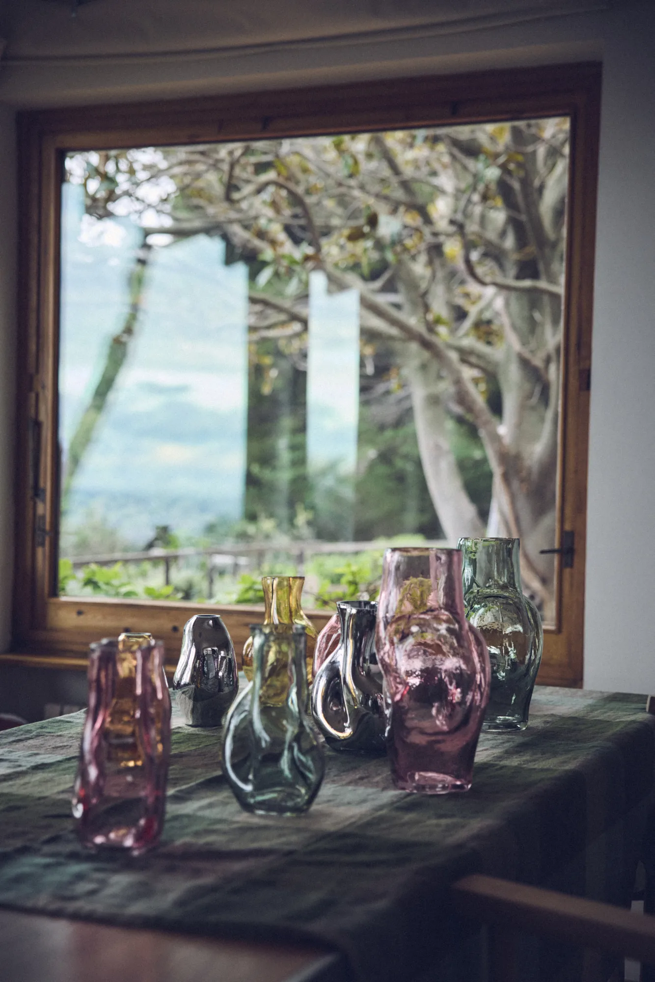 Gleam vaso alto, Olive HKliving