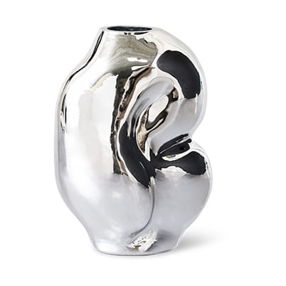 Gleam vaso pequeno - Chrome - HKliving