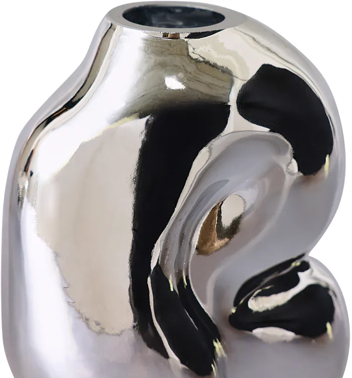 Gleam vaso pequeno, Chrome HKliving