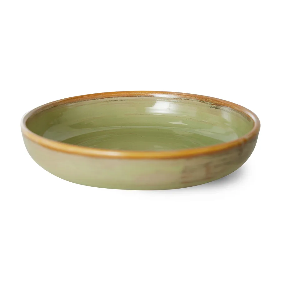 Home Chef prato fundo grande Ø21.5 cm, Moss green HKliving